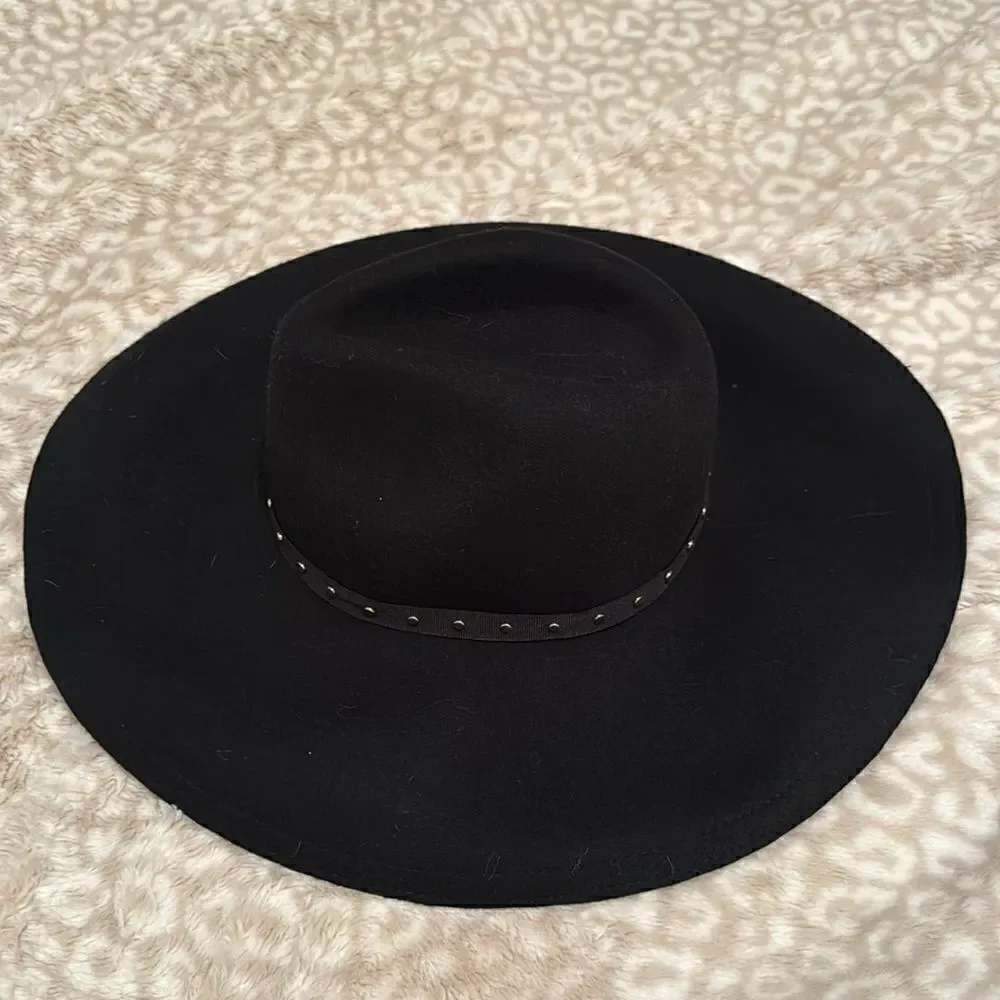 Ted Baker London Wool Hat with Stud Detailing
